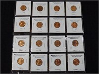 16 Uncirculated Old Lincoln Cents