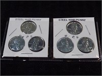 6 Steel War Pennies