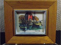 Nautical Etching & Painting on Glass