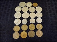 Canadian Foreign Coins Grouping