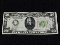 1934 U.S. $20 Bank Note
