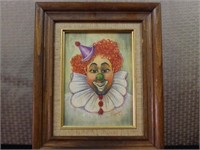 Clown Picture on Canvas