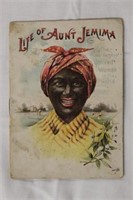 Rare Ca:1895 Life of Aunt Jemima Book