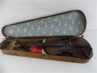 VIOLIN AND BOW IN CASE