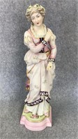 Large Arnart Porcelain Bisque Princess Figurine