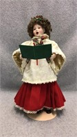 Franklin Heirloom Porcelain Doll Little Choir Girl