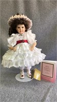 Frankling Heirloom Porcelain Doll