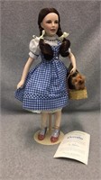 Franklin Heirloom Porcelain Doll Dorothy