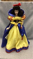 Franklin Heirloom Porcelain Doll Snow White