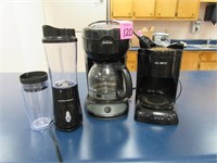Coffee Makers and Blender