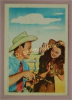 +1950's Post Cereal Roy Rogers Pop-Out Card #32