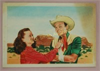 +1950's Post Cereal Roy Rogers Pop-Out Card #35