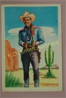 +1950's Post Cereal Roy Rogers Pop-Out Card #30