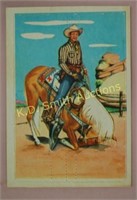 +1950's Post Cereal Roy Rogers Pop-Out Card #31
