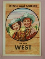 +1950's Post Cereal Roy Rogers Pop-Out Card #20