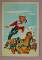 +1950's Post Cereal Roy Rogers Pop-Out Card #18