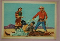 +1950's Post Cereal Roy Rogers Pop-Out Card #28