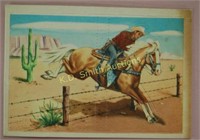 +1950's Post Cereal Roy Rogers Pop-Out Card #29
