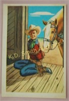 +1950's Post Cereal Roy Rogers Pop-Out Card #19