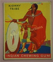 1933 GOUDEY INDIAN CHEWING GUM Card #20 of 96