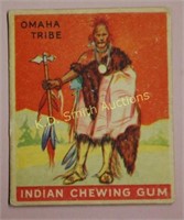 1933 GOUDEY INDIAN CHEWING GUM Card #16 of 48