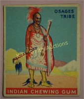 1933 GOUDEY INDIAN CHEWING GUM Card #17 of 48