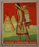 1933 GOUDEY INDIAN CHEWING GUM Card #21 of 48