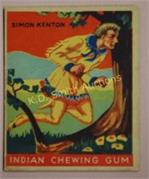 1933 GOUDEY INDIAN CHEWING GUM Card #63 of 96