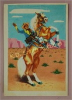 +1950's Post Cereal Roy Rogers Pop-Out Card #2