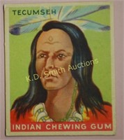 1933 GOUDEY INDIAN CHEWING GUM Card #42 of 96