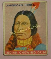 1933 GOUDEY INDIAN CHEWING GUM Card #43 of 192