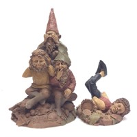 Tom Clark Gnomes “the N.o. Evels” & “goodfoot”