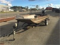 16' Excel Boat with Tohatsu 40HP 4-Stroke