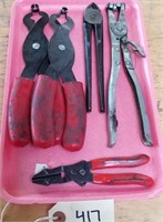 (5) assorted Blue Point tools