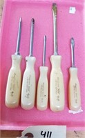 Set of 5 Snap-on 500 limited edition screwdriver