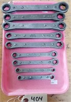 (9) Snap-on double end ratcheting wrenches