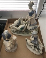 Lot of porcelain figurines