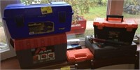Lot if tool boxes and tools