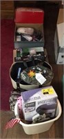 Lot of miscellaneous. Includes households, decor,