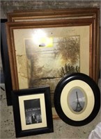 Lot of pictures and frames