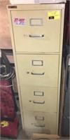 Hon filing cabinet with contents