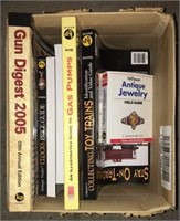 Box lot of collectible price guides