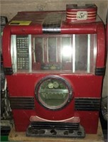 5 Cent Caille Bros. Cadet slot machine, shell and