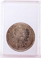 Coin 1890  Morgan Silver Dollar Almost Unc.