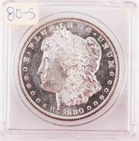 Coin 1880-S Morgan Silver Dollar B.U.  DMPL