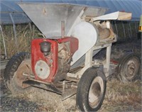Soil Shredder - 2 cyl gas operated