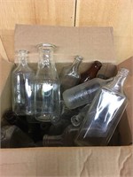 Lot of Many Old Mixed Bottles