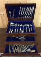 Large Mixed Flatware in Box