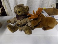 Teddy Bear and Moose