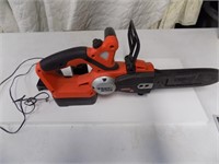 Black and decker batttery powered chain saw